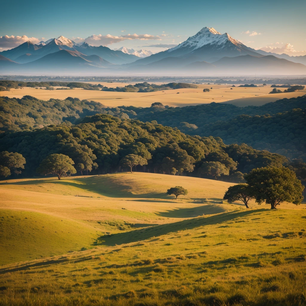 landscapes, savana, the mountain