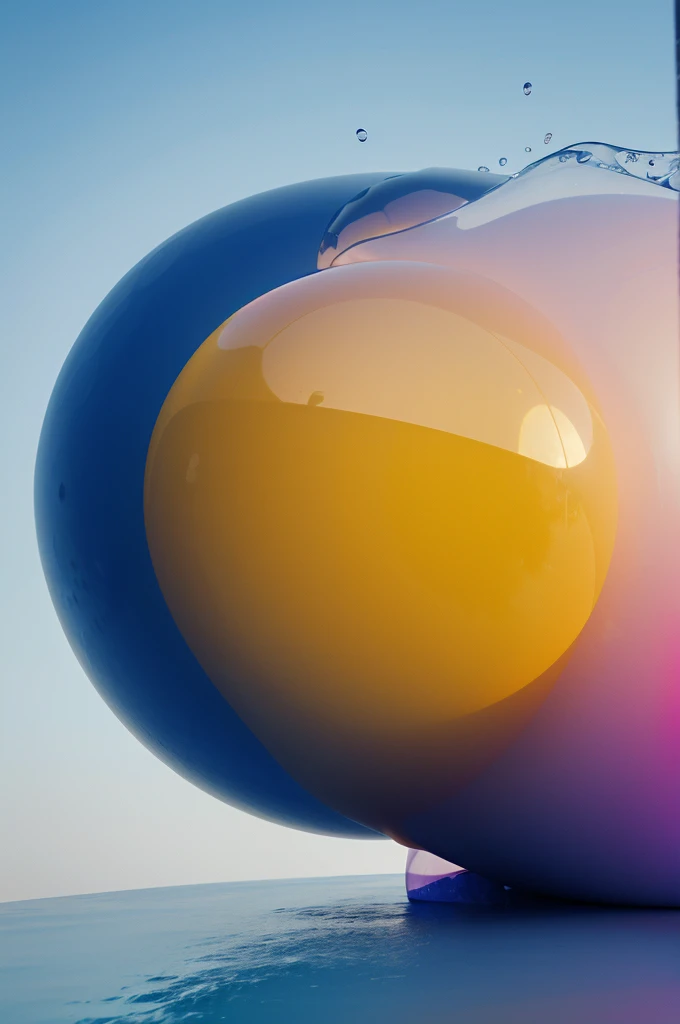 blob unrealistic no human aesthetic abstract