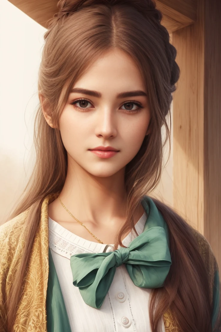 Make it realistic, make sure the face and features are same.