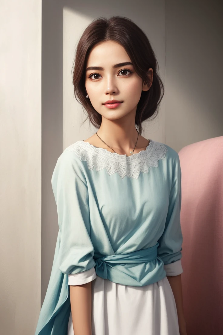 Make it realistic, make sure the face and features are same.