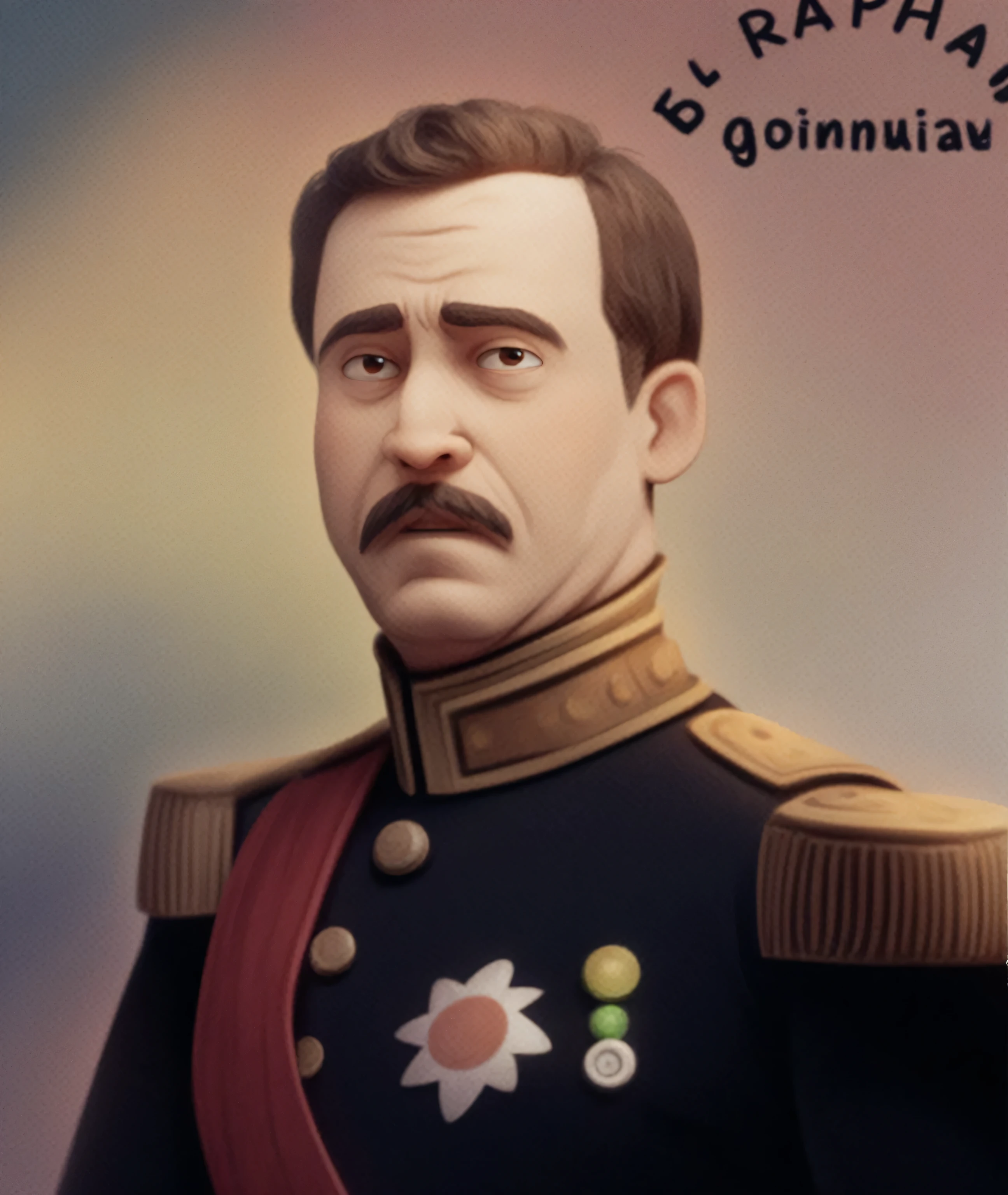 Cartoon character of a 60 year old man with short hair and no beard, with black shirt, animation character, stylized character, animation style rendering, 3D stylized, Arnold Maya rendering, Render 3D stylized, Toon render keyshot, 3D character, 3D character, Stylized 3D rendering, 3d character rendering, cartoon character, Close-up character, Character pose, (Pixar Style) (master part:1.2) (bokeh) (Best Quality) (detailed skin) (Detailed texture) (8k) (clay) (cinematic lighting) (sharp focus)