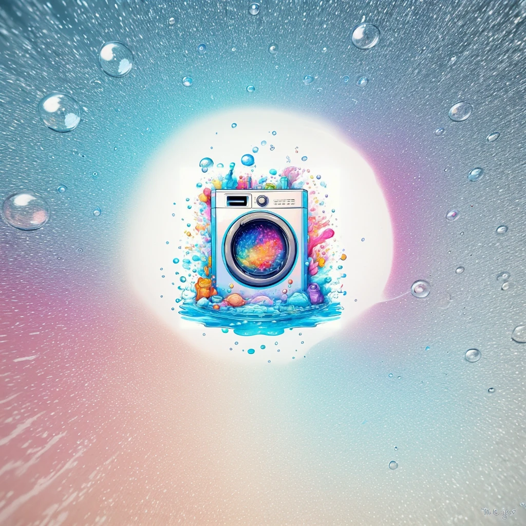 Colored foam in graphics, Bubbles