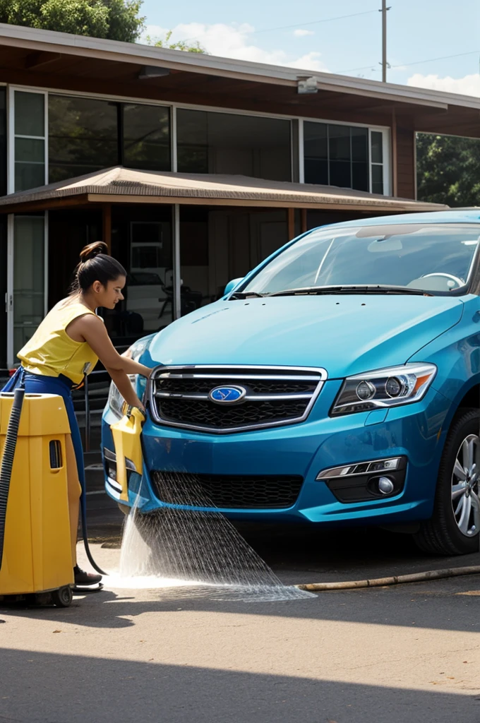 Car wash and vacuum