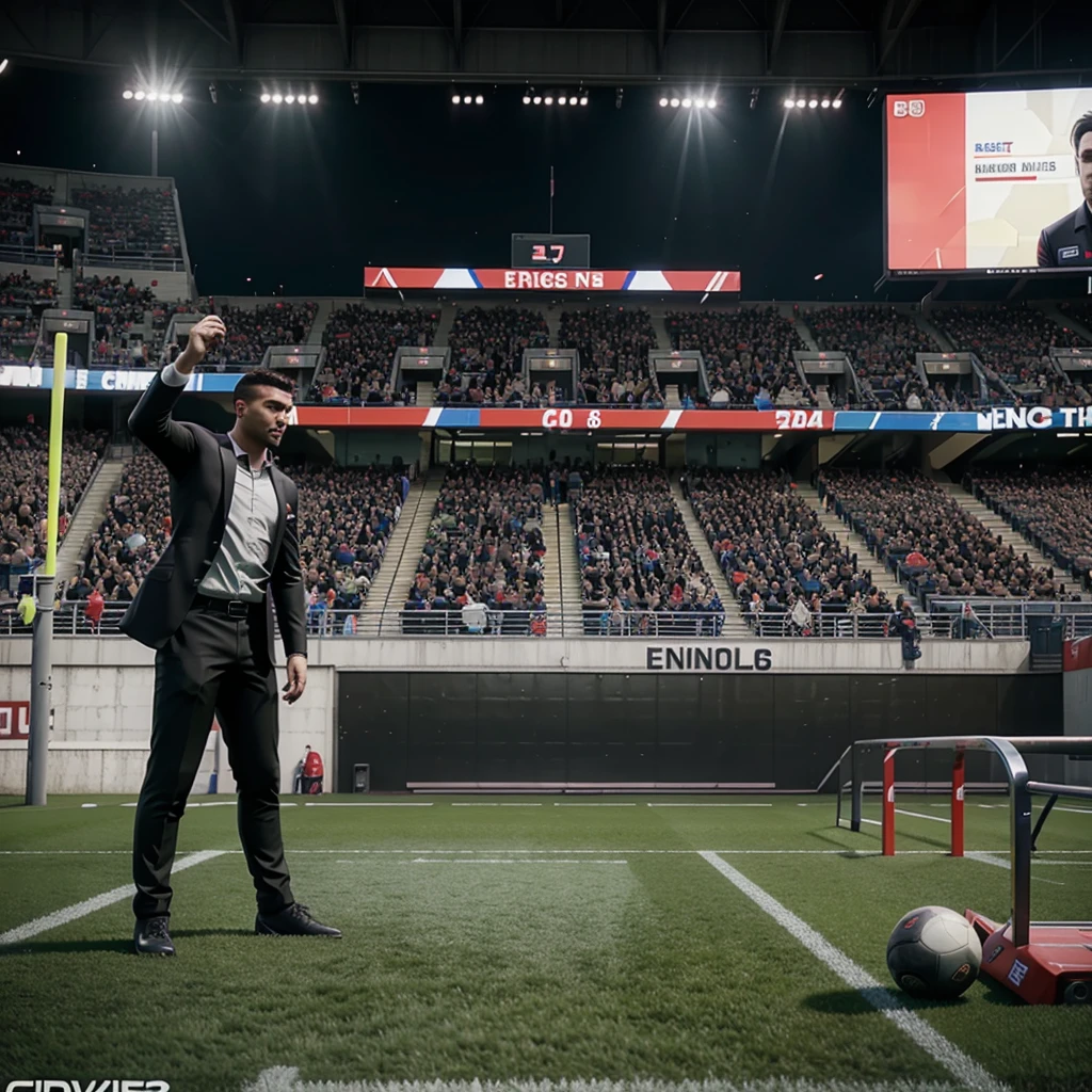 Screenshots of football manager 2025 gameplay on the new unity engine