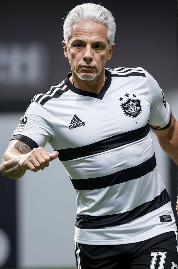 Create image of Roger Guedes from Corinthians
