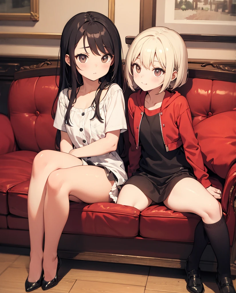 Cute classic single sofa