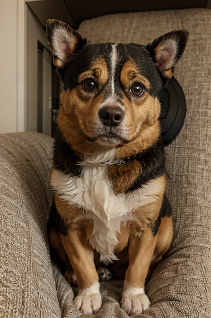 Cute cartoon dog