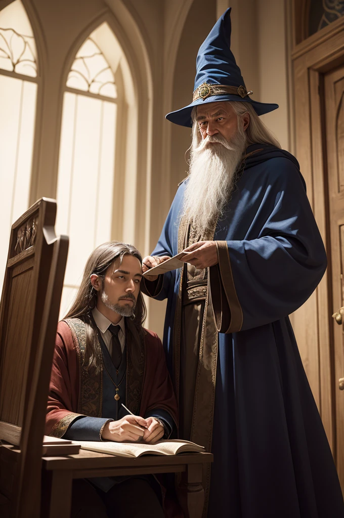 A wizard and his servant