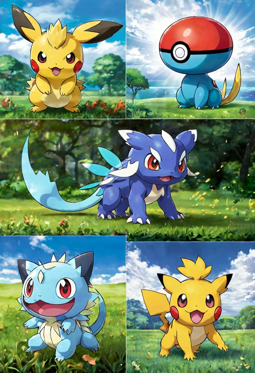 Pokemon of a new type with three evolutions