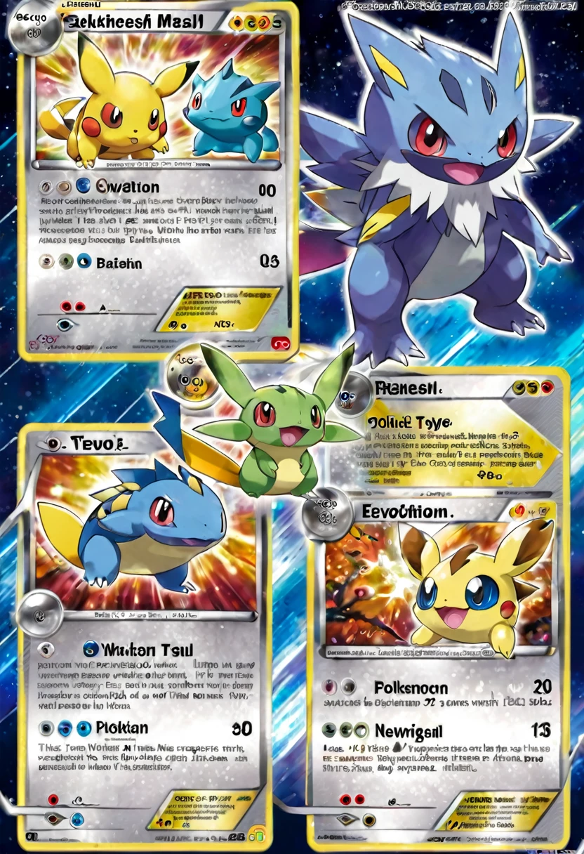 New Pokemon of a new type with three evolutions