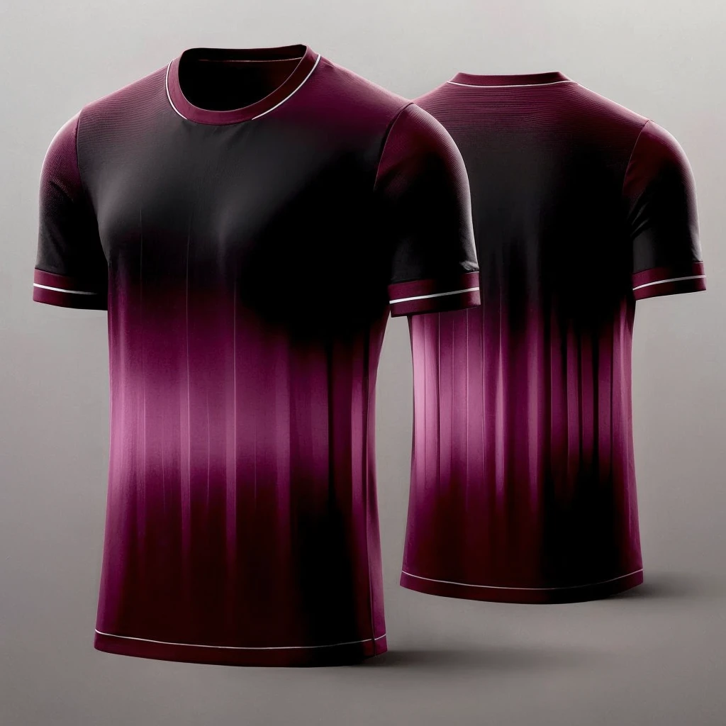 Make the blouse a darker black color in the center