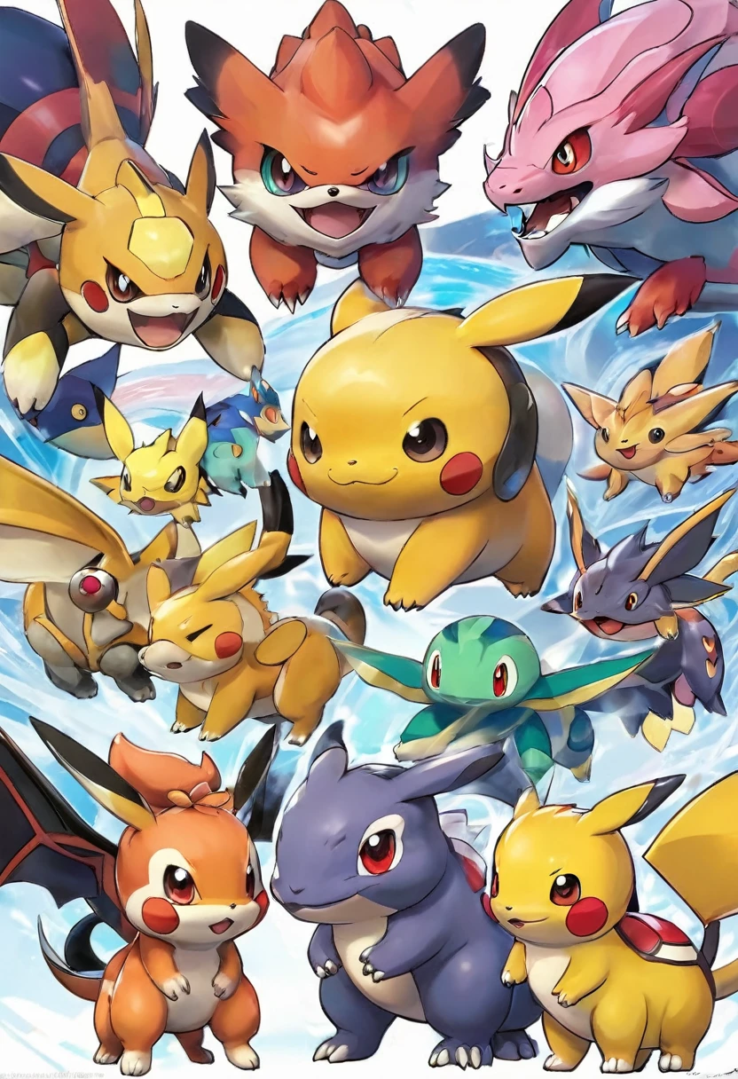 New Pokemon of a new type with three evolutions