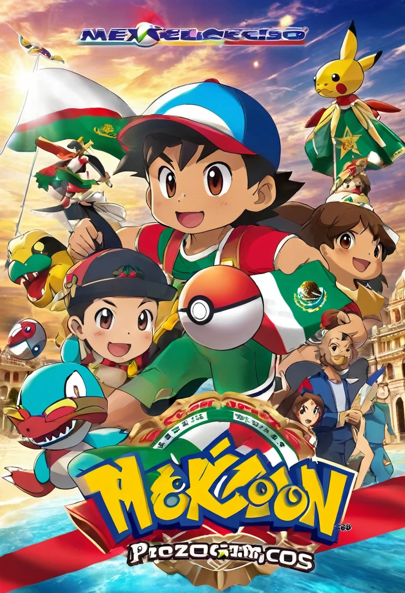 New Pokemon of a new type with three evolutions based in Mexico with two protagonists, a boy and a girl