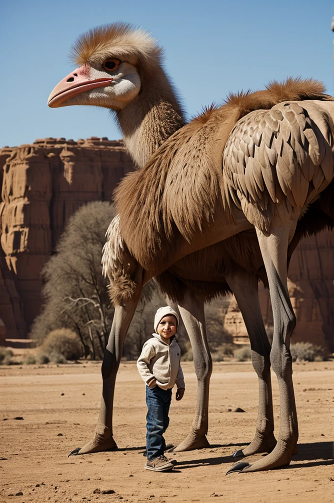ostrich golem
