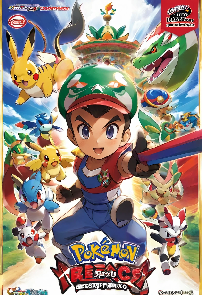 New Pokemon of a new type with three evolutions based in Mexico with two protagonists, a boy and a girl