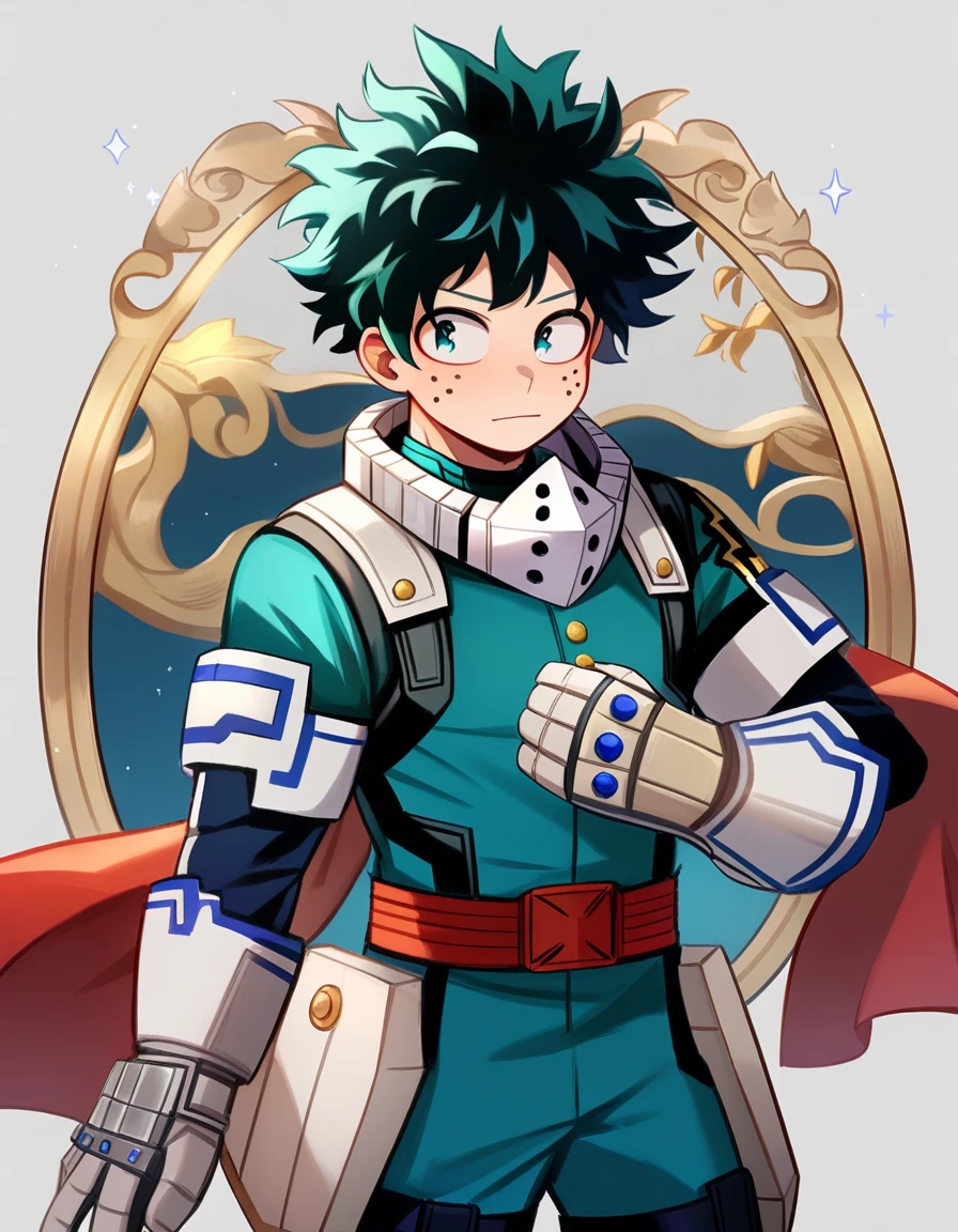 1 young boy, male focus, midoriya izuku, boku no hero academia, dolorida, villany,, work of art, best qualityer, very aesthetic, absurderes