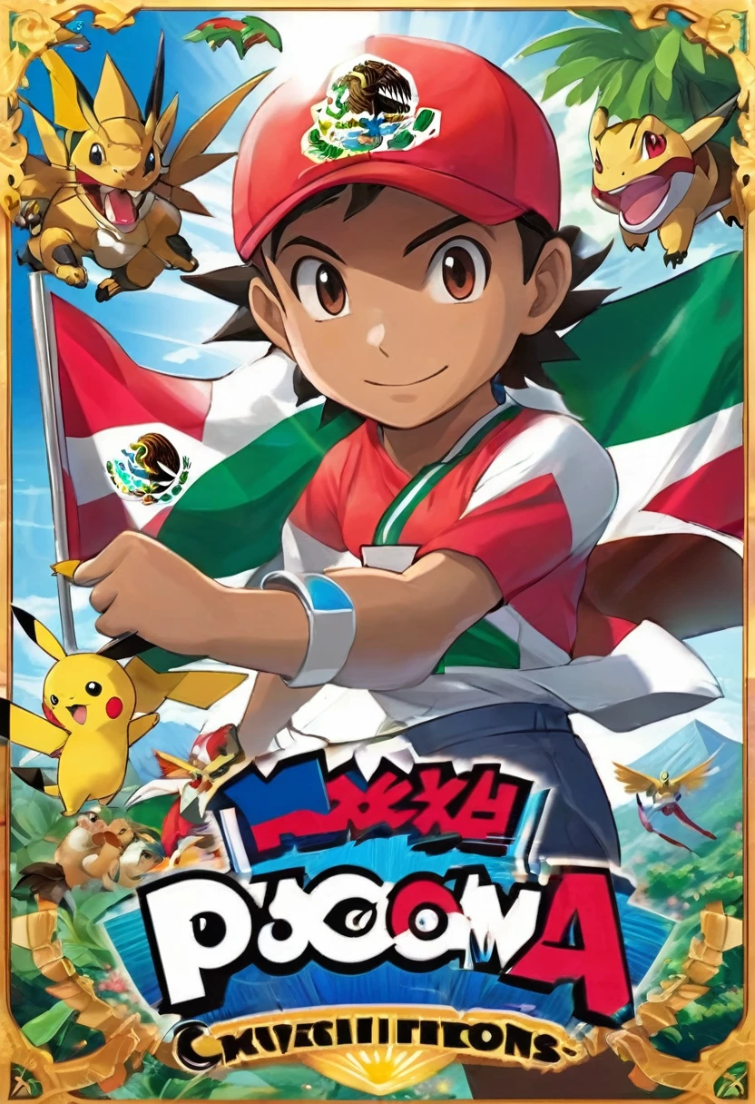 New Pokemon of a new type with three evolutions based in Mexico with two protagonists, a boy and a girl