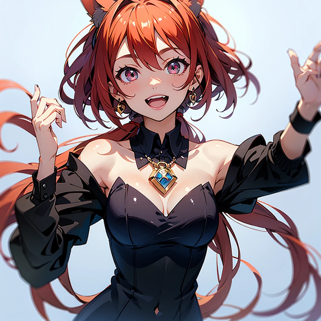 1 cute girl, (heart-shaped pupils), (face close up), in love, fox ears, (orange hair), blue eyes, colorfull eyes, confident, intimate, smilling,naked, heart collar, no clothes, scalpa, sexy, long hair, sensual, lascive, modern, vivid eyes,(masterpiece), gorgeos, lights in the hair, night, best quality, expressive eyes, perfect face, digital art, high details, sfw, 4k, finely details, skin, skin exposed