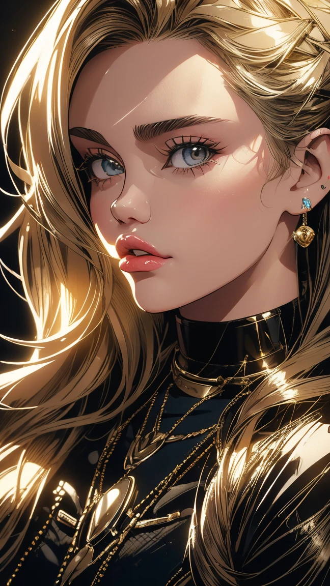 Miley Cyrus, sexy clothes, character portrait, 3 9 9 0 s, long hair, difficult, elegant, very detailed, digital painting, ArtStation, conceptual art, smooth, sharp focus, illustration, искусство WLOP, Charlie Bowwater and Alexandra Fomina