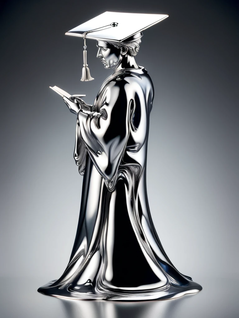 ral-chrome, figurine of graduation cap