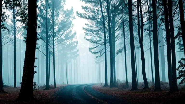 dark haunted forest