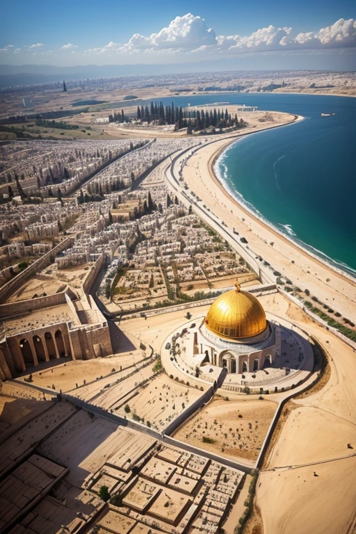 GENERAL PLAN OF THE HOLY LAND IN ANTIQUITY(ISRAEL-JERUSALEM)
