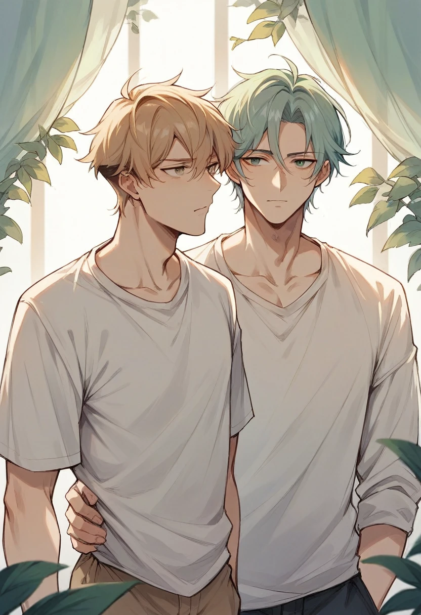 I draw a very beautiful -yeld boearing a long shirt and no pants