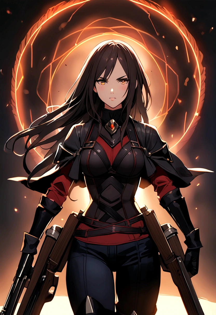 Megan Fox Ace Dark Hunter with Double Barrel Shotgun