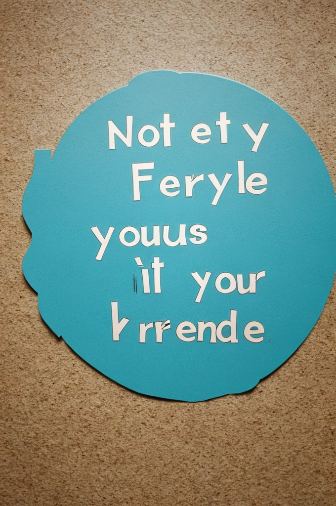 wallpaper written as "Not Everyone is your friends"