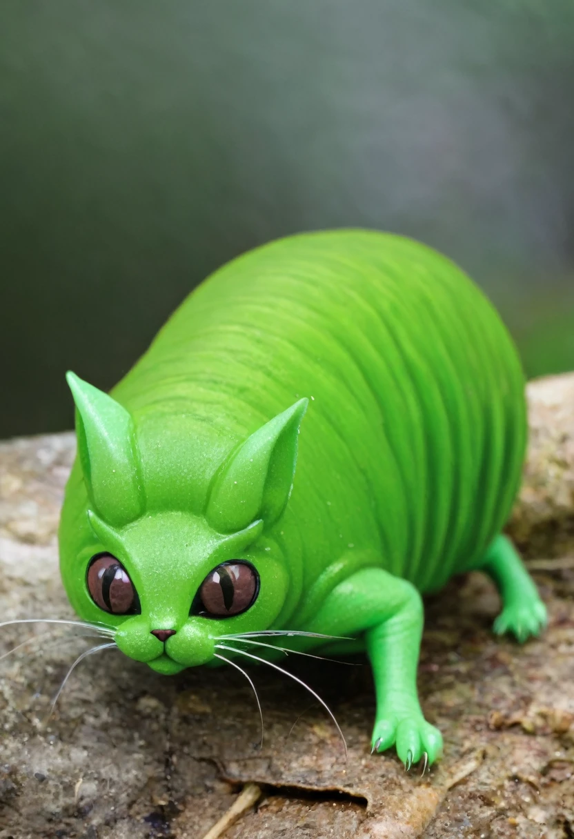 Slug cat, slimy cat creature