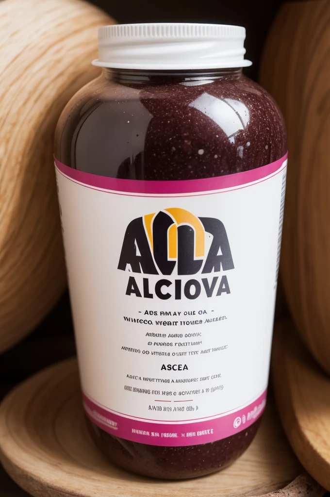 I wanted a label for an açaí brand