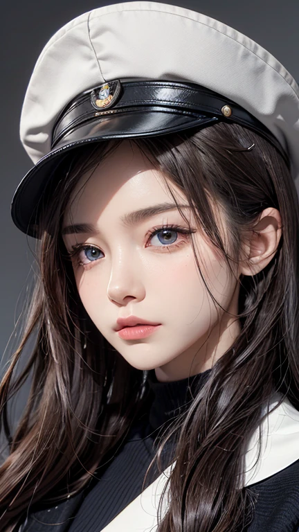 とてもbeautifulプロポーション、Climax with orgasm、Climax with orgasm、Passionately、panting heavily、(U高resolution, retina, masterpiece, Accurate, anatomicaly_correct, texture_skin, wonderful_detailed, expensive_detaileds, expensive_quality, Highest_quality, expensive_resolution, 1080P, 高resolution, 4K, 8K, 16K), (beautiful_detaileded_eyes, beautiful_detaileded_lips, very_detaileded_eyes_and_face), soft_Lighting, Physically based_rendering, Vivid_color, (big_chest:1.5), (Shiny_hair, Shiny_skin, Sunburned_skin, blush), (前hair:1.5), eye_reflection, (Bokeh), 笑face_and_smile, (Peaked_cap, army_uniform:1.5),