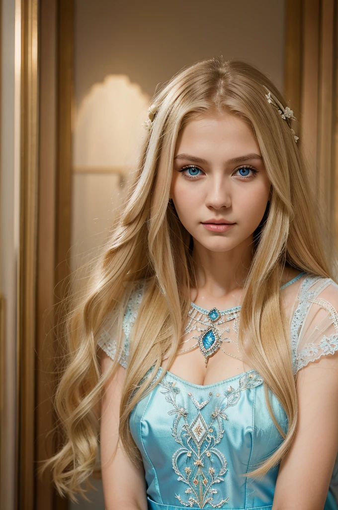 Arafed woman with long blonde hair and blue eyes posing for a photo, russian bride, 18 years old, 19 year old girl, Ukrainian girl, Anna Nikolanova aka Newmilky, beautiful blonde girl, Angelina Stroganova, Anastasia Ovchinnikova, 1 6 years, BLONDE girl, Yelena Belova, Dasha Taran