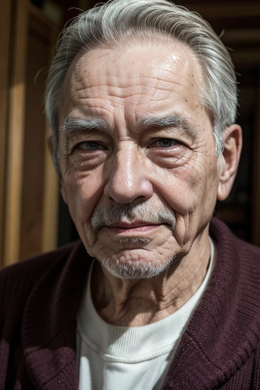 create a photo of an old man