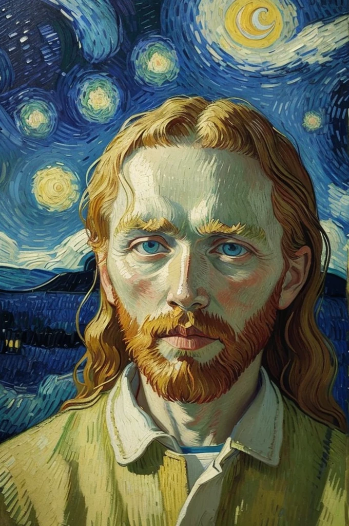 Van Gogh painting Christ praying