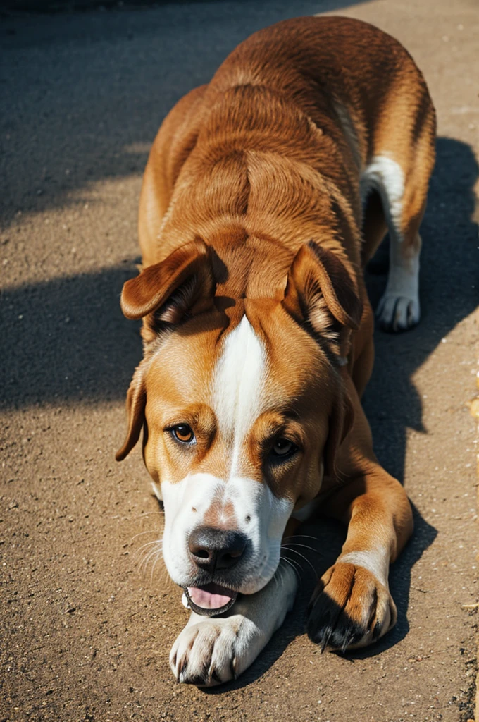 a dog