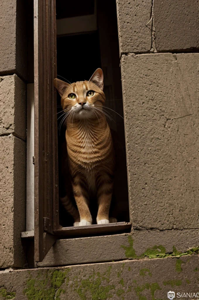 Un gato creeper