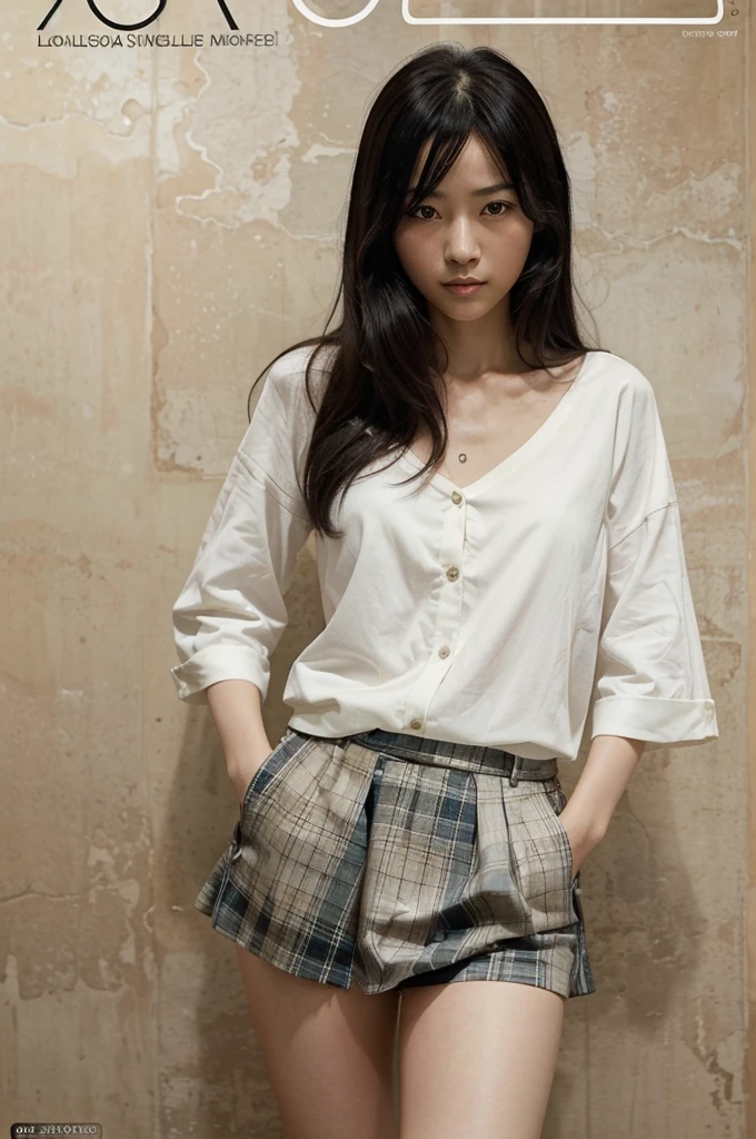 1girl, kuroki tomoko in LO comic stile. magazine cover (LO comic)/ glossy. Beautiful. Professional character design. Masterpiece. Expensive. Beautiful cover. Finest detailing. Fine work. Meticulous. Harmonious. High quality
