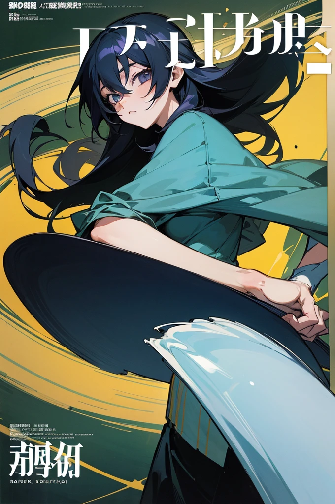 1girl, kuroki tomoko in LO comic stile. magazine cover (LO comic)/ glossy. Beautiful. Professional character design. Masterpiece. Expensive. Beautiful cover. Finest detailing. Fine work. Meticulous. Harmonious. High quality