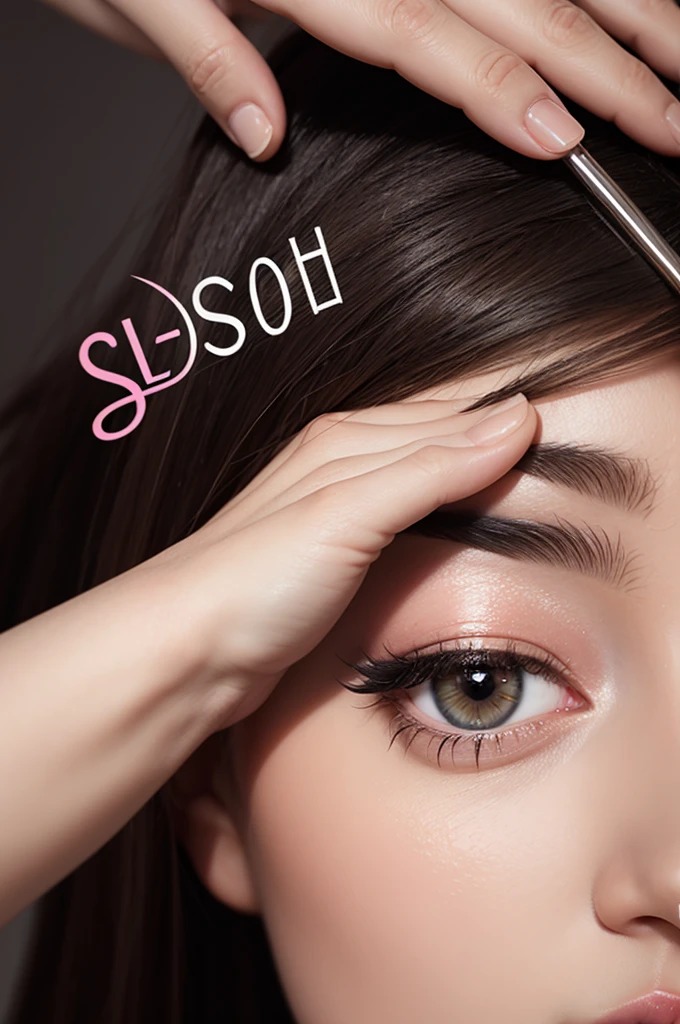 make a logo for a lash designer studio