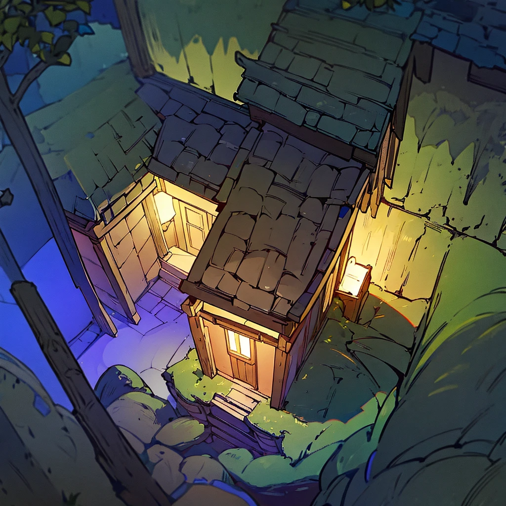 a close-up of a house with a light on in a dark forest, medieval Tavern, Tavern background, a multidimensional cozy Tavern, fantasy Tavern background, Tavern, medieval house, medieval fantasy game art, alchemy Tavern, print shop, point-and-click adventure game, fantasy medieval city, medieval concept art, fantasy city scenery, taverna emoji, taverna emoji, taverna emoji, taverna emoji
