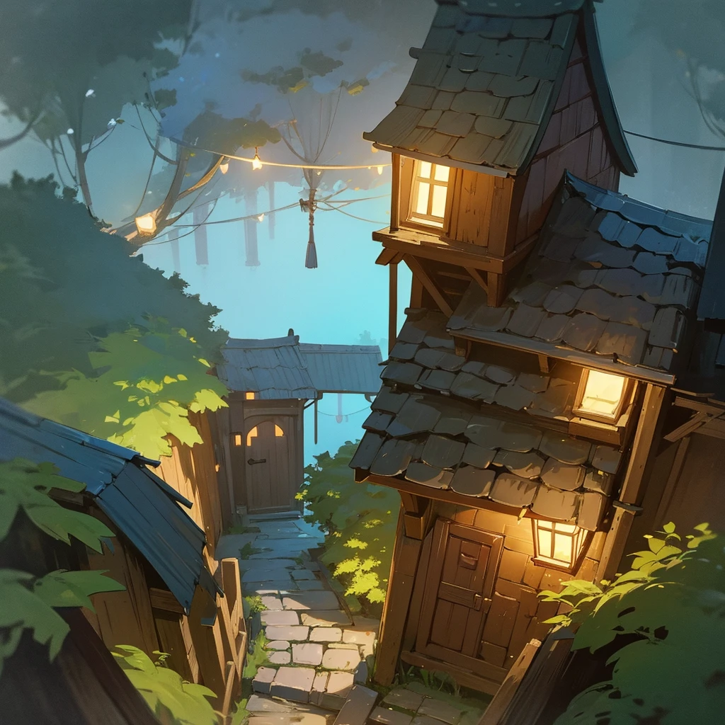 a close-up of a house with a light on in a dark forest, medieval Tavern, Tavern background, a multidimensional cozy Tavern, fantasy Tavern background, Tavern, medieval house, medieval fantasy game art, alchemy Tavern, print shop, point-and-click adventure game, fantasy medieval city, medieval concept art, fantasy city scenery, taverna emoji, taverna emoji, taverna emoji, taverna emoji