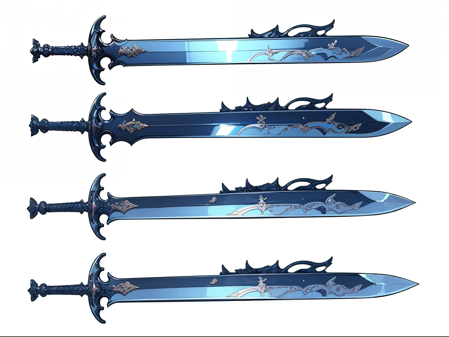 ((masterpiece)),(((best quality))),((sword design sheet)), illustration,Catalogue cover of sword,,solid color backdrop, clean backdrop,