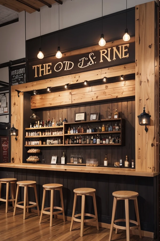 create a bar with a name on the batows banner & honey bar estilo rock num container preto
e bem estiloso
