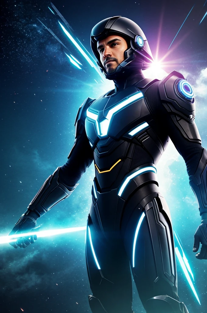 Generate a futuristic background