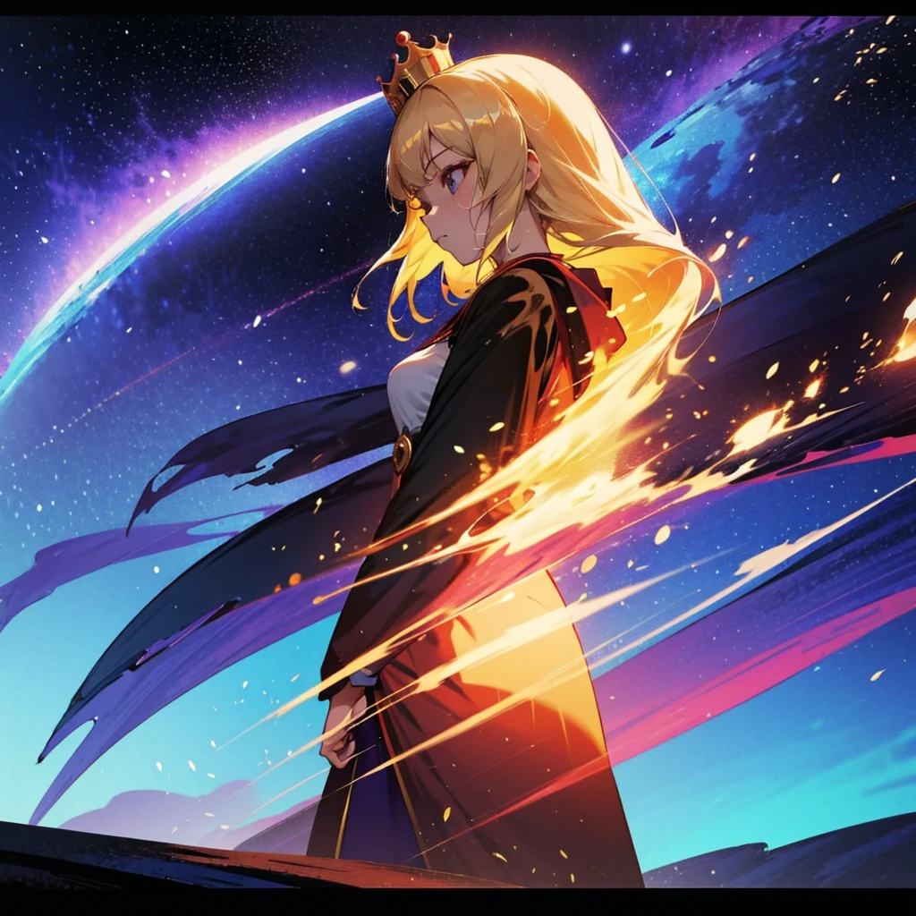absurderes, high resolution, ultra detaild, 1 girl, standing alone, extremely detailed eyes, Woman,long blonde hair,white gown, elegancia, gold crown on head, Guweiz, Detailed digital animation artwork, Rostland 8K, Ross trance style, 4K anime-style, Guweiz on ArtStation Pixiv, guweiz on pixiv artstation, High-quality, detailed artwork in 8K, beautiful fantasy anime, 4k anime art wallpaper, 4k anime art wallpaper