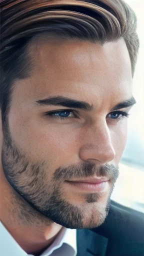 Swedish men focus on the face.