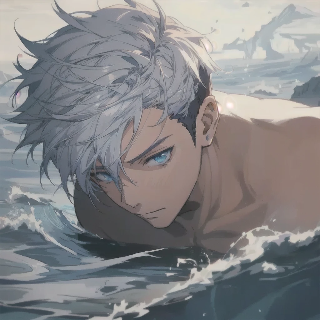 anime boy laying in the water, clean detailed anime art, handsome guy in demon slayer art, trending on artstation pixiv, detailed digital anime art, detailed anime character art, trending anime art, clean detailed anime style, anime character; full body art, male anime character, digital anime illustration, male anime style, detailed anime art, anime illustration, stunning anime face portrait