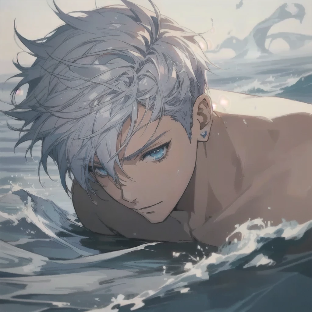 anime boy laying in the water, clean detailed anime art, handsome guy in demon slayer art, trending on artstation pixiv, detailed digital anime art, detailed anime character art, trending anime art, clean detailed anime style, anime character; full body art, male anime character, digital anime illustration, male anime style, detailed anime art, anime illustration, stunning anime face portrait