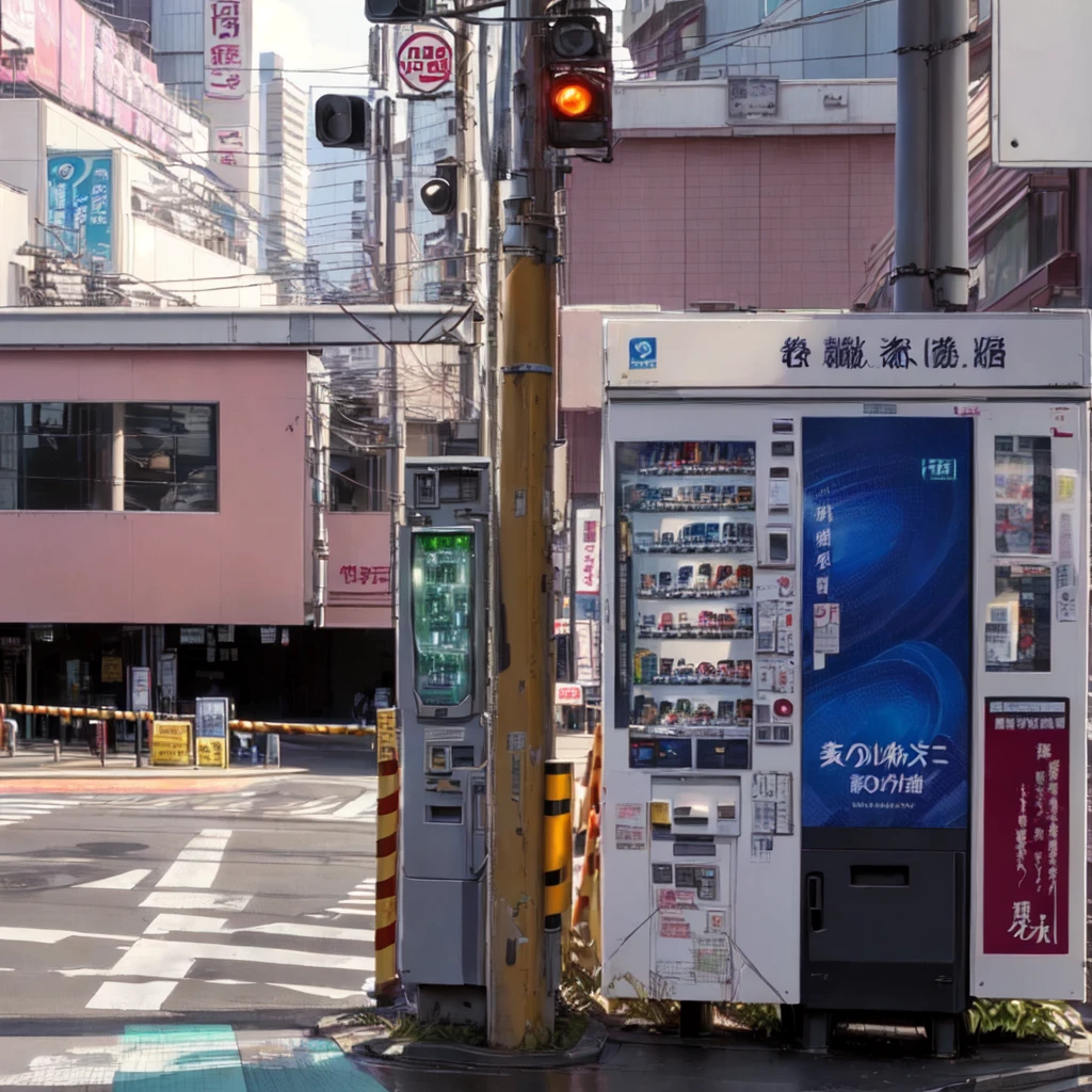 there is a vending machine on the side of the road, japan travel aesthetic, cyberpunk streets in japan, 90s japan, in tokio, hyperdetailed photo, japanese downtown, in the streets of tokyo, in a tokyo street, japanese street, by Narashige Koide, tokyo japan, japanese neighborhood, trending in japan, sakimichan